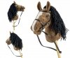 Milly Mally Koń na kiju Hobby Horse Dark Brown brązowy